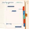 2027 English Strap-Bound Planner: 365-Day Time Management Notebook