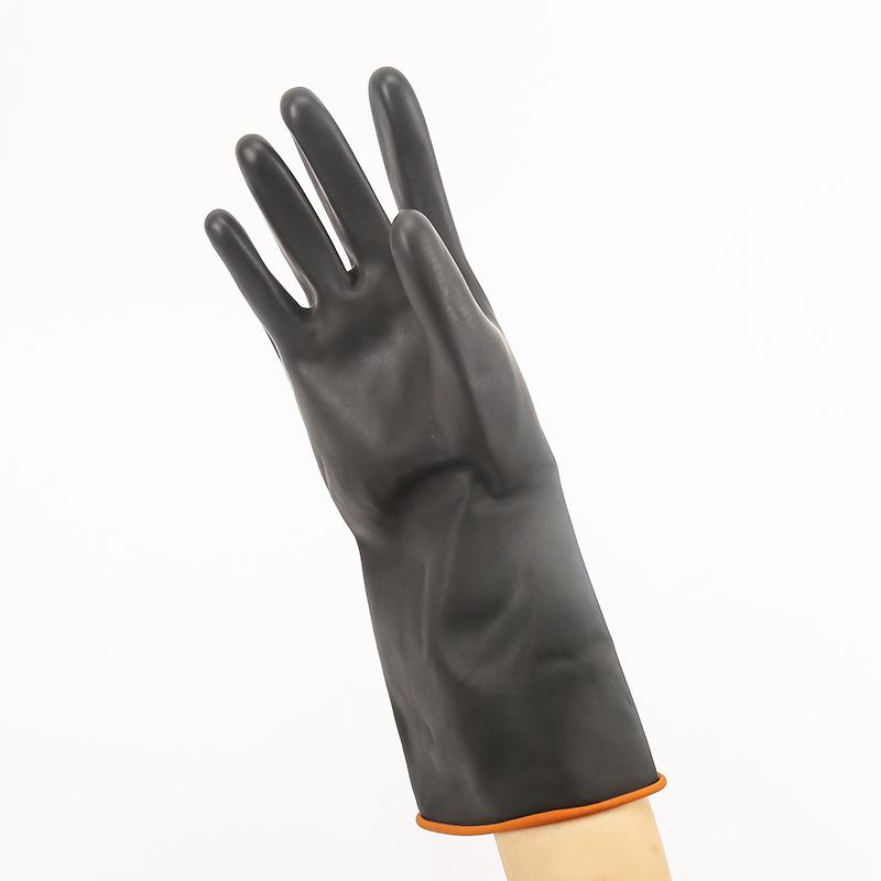 Beita 35CM Rubber Latex Work Gloves - Thickened, Durable, In Stock XL - Beita Acid and Alkali Resistant Gloves 35CM