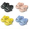 Summer Kids' Shark Luminous Slippers Boy Indoor Waterproof Sandal Children Lightweight Non-Slip Slides Girls Strap EVA Flip Flop