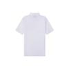 Emporio Armani FW22 Solid Color Logo Cotton Short Sleeve Polo Shirt Men tops White 6L1FB9-1JTKZ-0100