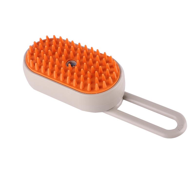 Pet Grooming Spray Comb: One-Key Hair Removal Brush for Cats & Dogs