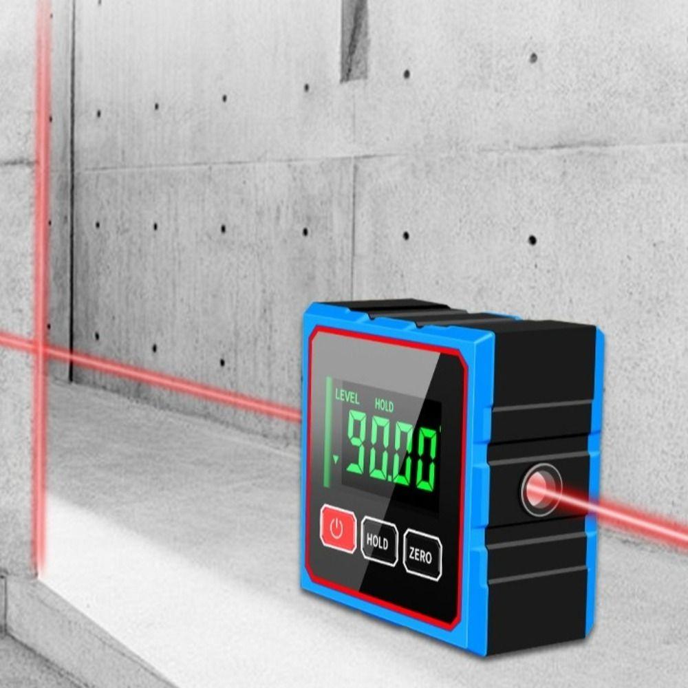 Gradient Measuring Level Protractor Inclinometer Electronic Tilt Angle Box  Electronic Level Laser
