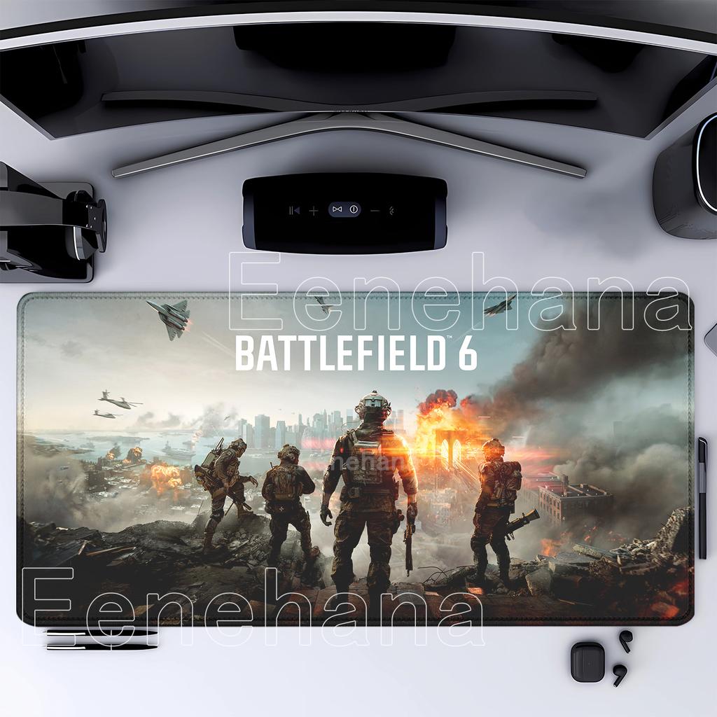 Game Battlefield Mousepad Keyboard Large offices Accessories Mouse Pad Lock Edge HD printing Gaming Esports overlock Desk Mat