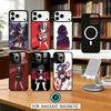 Anime K-Kill La Kill Phone Case Magnetic For iPhone17 16 15 14 13 12 Pro Max For Magsafe Wireless Charging Cover