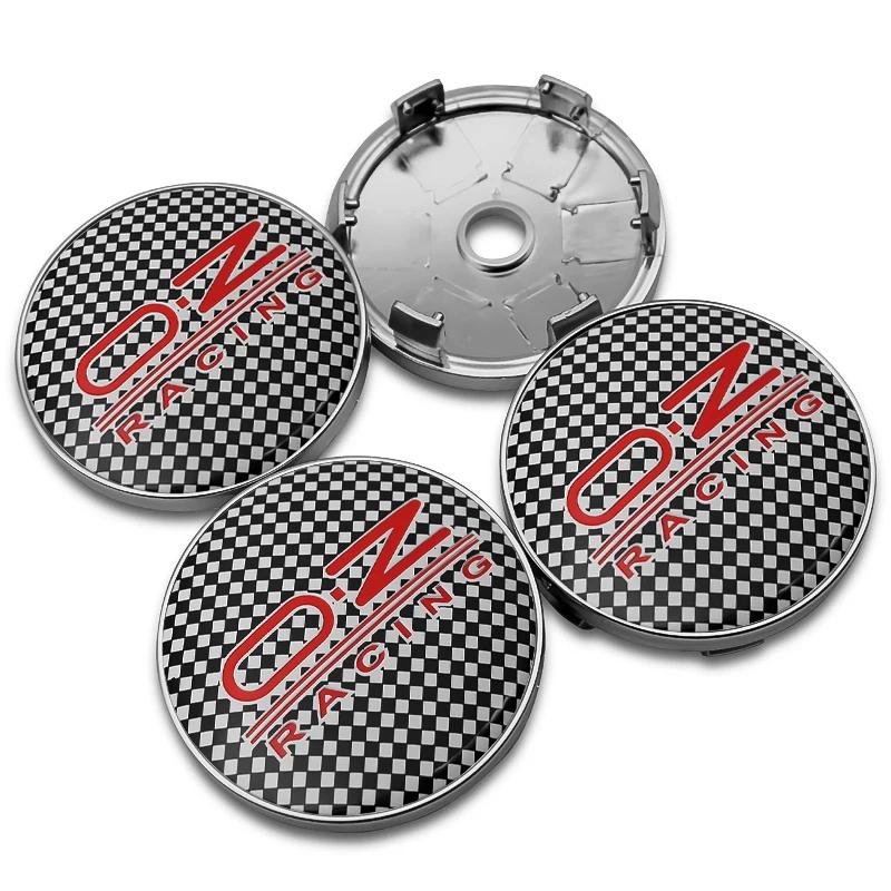 4pcs 56+60mm Car Styling OZ Racing O.Z Logo Car Wheel Hub Center Caps Sticker Rim Cover Decoration Badge Emblem Auto Accessories