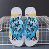 Fashion 2025 New Men's Rubber Flip-Flops Trendy Anti-Slip Beach Sandals for Summer Casual Non-Slip Slippers Students Lightweight Stylish