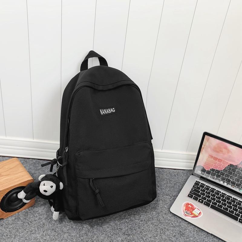 Backpack Schoolbag Retro Schoolbag for Boys and Japanese High Capacity High School Students  Junior High School Students Canvas Backpack.