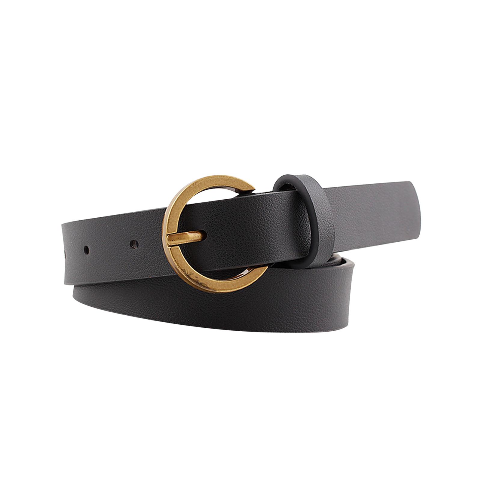 Women PU Leather Belt Girls Waist Belt Clothing Decoration PU Dress Belt for Club