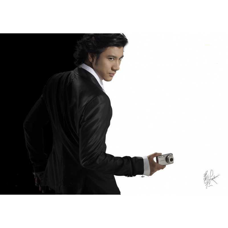 Framed Black & White Portrait Photography Wall Art with Free Shipping