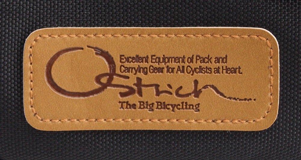 Ostrich Saddle Bag [LP-03] Black