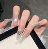 2026 Wearable Cat Eye Nail Art Stickers: Handmade Whitening Light-Catching Nail Tips.