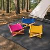 UV Resistant Outdoor Camping Neck Pillow Adjustable Height Canvas Lounge Headrest  Household