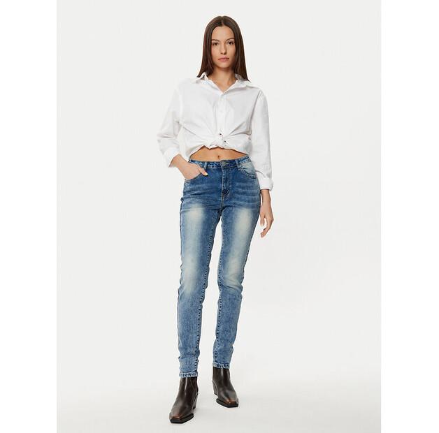 Джинсы One Teaspoon Freebirds 26725 синий Skinny Fit