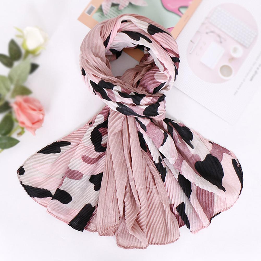 Women Fashion Camouflage All-matching Cotton Scarf