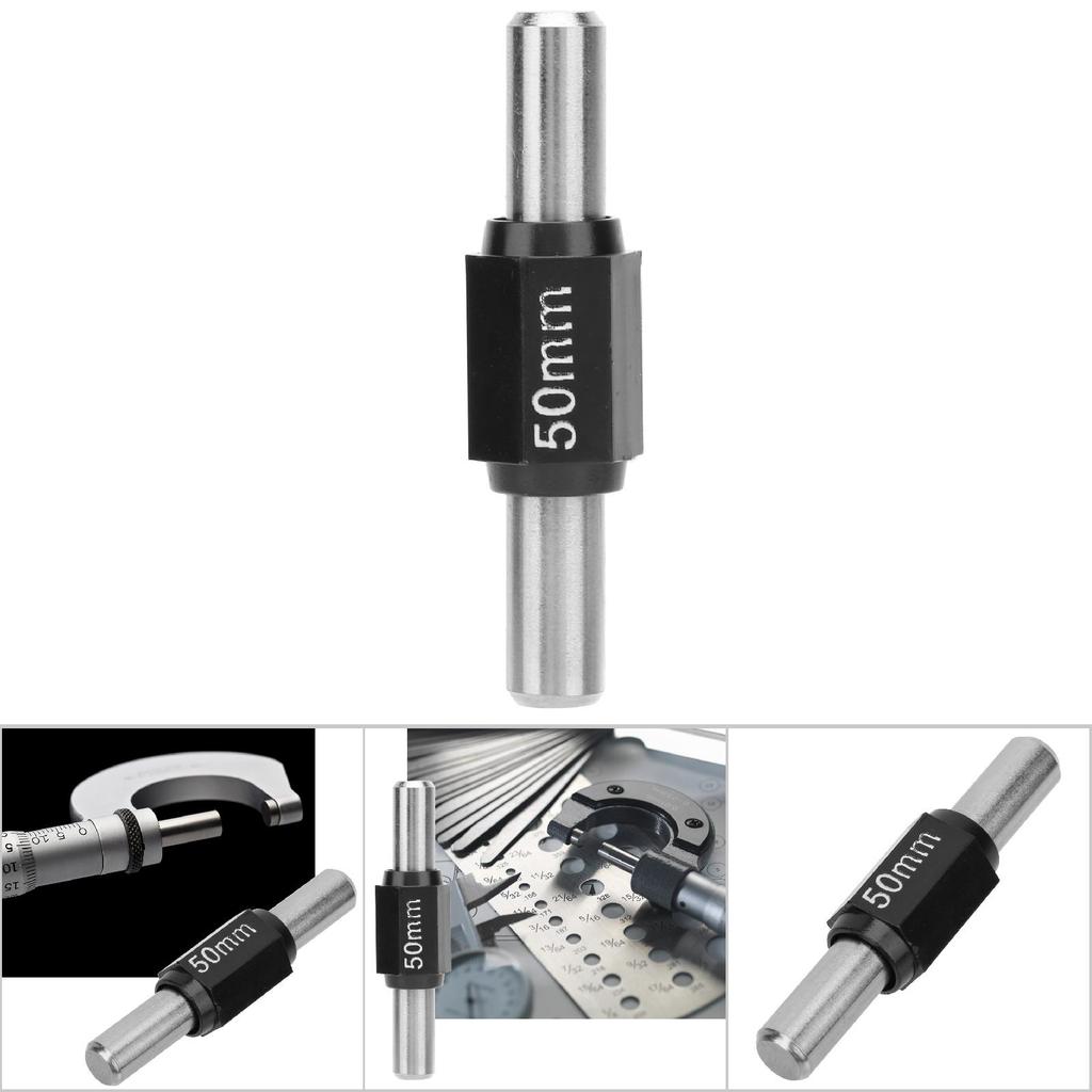 Stainless Steel Outside Micrometer Standard Caliper Calibration Block Rod Bar (50mm)
