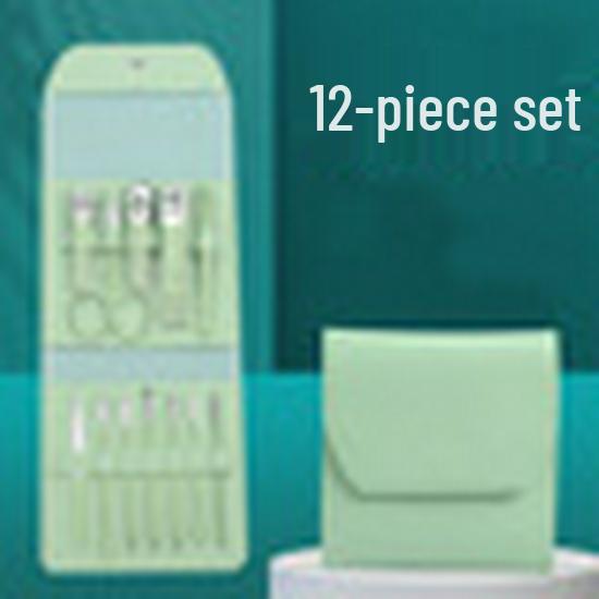 Complete Nail Care Kit: Multifunctional Clippers, Pedicure Knife, Ear Cleaner, Dead Skin Scissors, Ear Pick