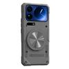 Case for 17 Pro Max - TPU, Gray, With Stand