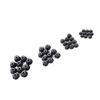 Anodize M5 Nylon Insert SelfLock Nuts Hex Lock Nut Aluminum Alloy 10Pc