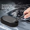 Car Tire Wheel Polishing Sponge Brush Long Handle Interior Waxing Car Hub Cleaning Sponge Accessories Brush Cleaning Tire B J6E9