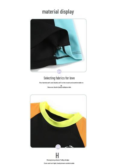 2025 Quick-Dry Two-Piece Swimsuit for Boys - Toddler to Youth Sizes