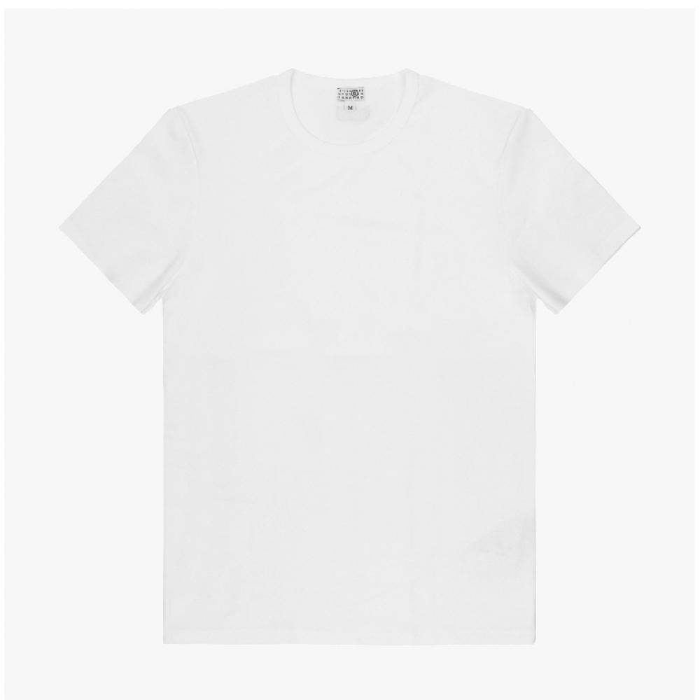 Maison Margiela Homme Mm6 Patch Logo Numérotation Sous-vêtement Manches Courtes