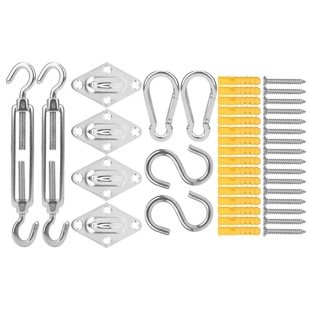 Stainless Steel Boat Awning Hardware Fitting Rhombus Buckle Spring Hook Accessories