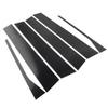 Pillar Posts Door Trim Glossy Black Cover FOR VW Jetta Sedan 2006-2010 (6pcs)