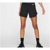 Nike Flex 5" Dri-Fit Split Hem Running Shorts Women Shorts Black AQ5419-010