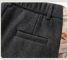 Women's High-Waisted Wide-Leg Velvet Pants - Autumn/Winter Pleated, Thickened, Loose Fit
