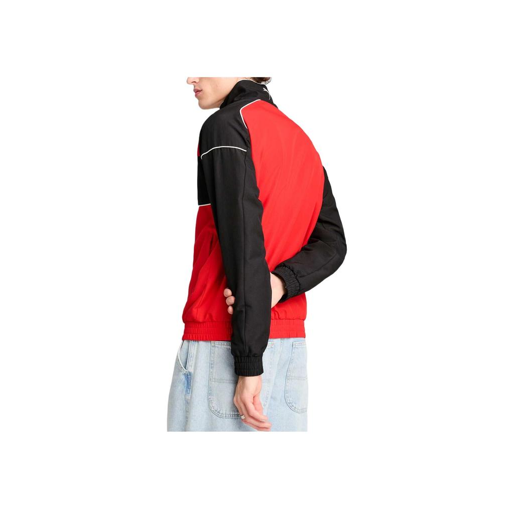 New PUMA Jackets Men's Black Red 02 630217-02