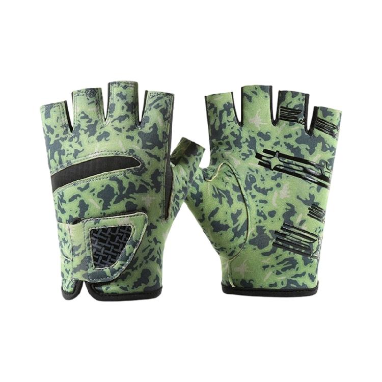 UPF50+ Sun Protections Fishing Gloves Elastic Gloves for Fishing Hiking Cycling Comfortable Angler Gloves for Men Women