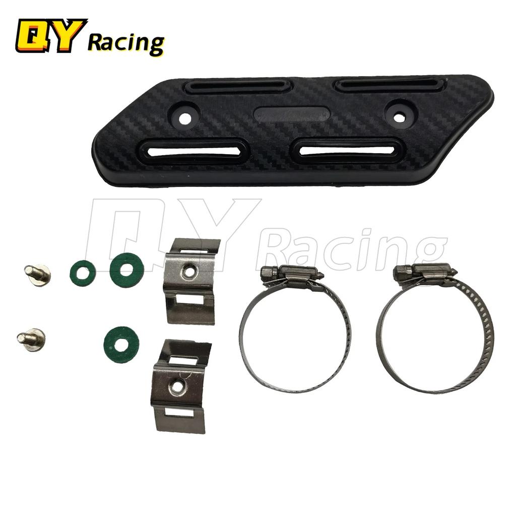 Motorcycle  Exhaust Heat Protector Shield For Honda CRF250 CRF450 CRF250X CRF450X Beta 350 390 430 480 RR 4 STROKE