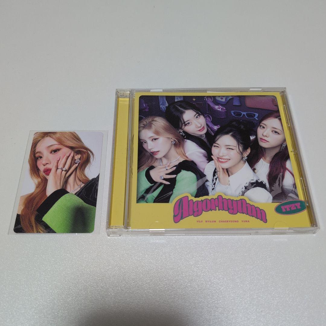 

[USED] ITZY algorithm CD trading card FC Yeji version Yeji