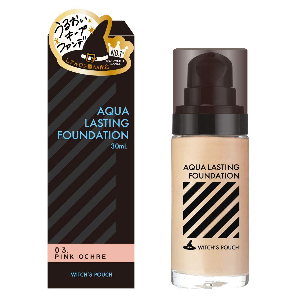 

Пудра Aqua Lasting Foundation Розовый Охристый 14 листов Witch s 03.