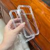 iPhone 15/X/XS/13/17 Pro Max Transparent Anti-Drop Acrylic Case