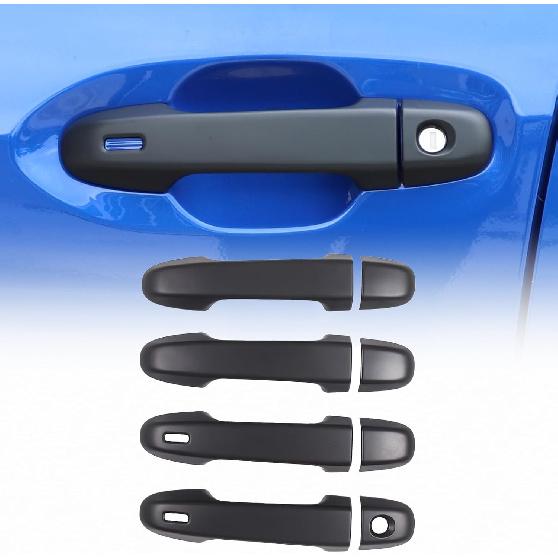 Car Exterior Door Handle Cover Trim Compatible with Subaru WRX 2021-2023, Sedan Side Smart Door Handle Cover Trim, ABS Plastic Carbon Fiber Pattern