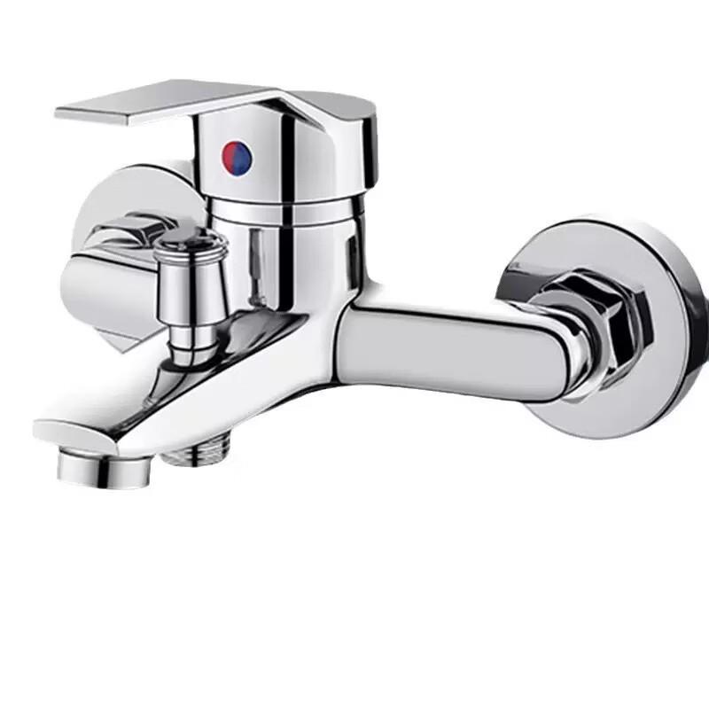 OLOEY Shower Faucet Set with 5-Speed Handheld Shower