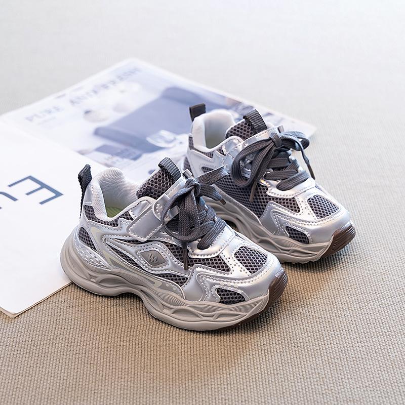 Girls' sneakers Spring and Autumn 2025 new classmates, children's dad shoes, boys' breathable shoes, students' running shoes, men's