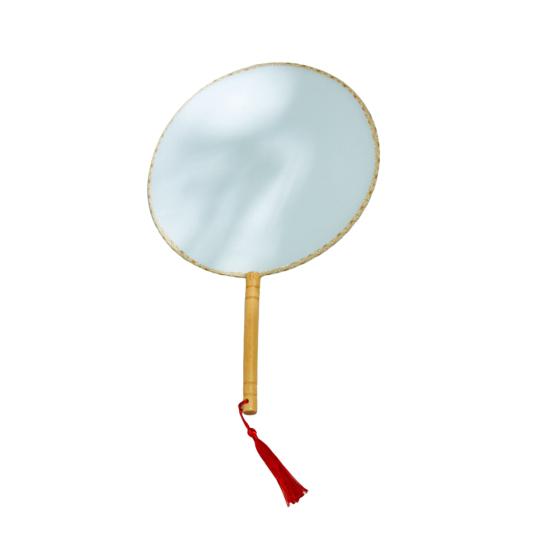 

Белый круглый веер в китайском стиле, винтажные вентиляторы ручной работы «сделай сам», бамбуковый ручной веер с ручными краями, ручной веер для мероприятий, свадебных вечеринок, летних прогулок жёлтый/белый