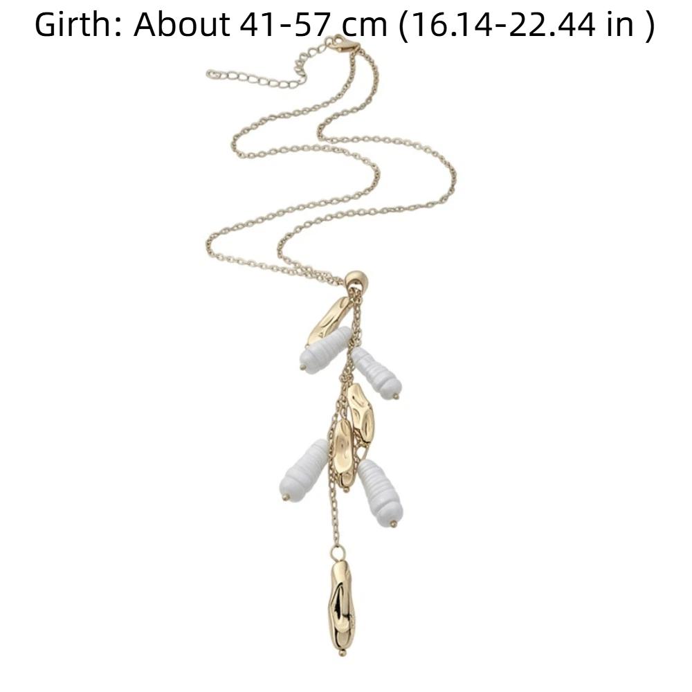 Luxury Baroque Pearls Collarbone Chain Stacked Exquisite Neck Pendant  Versatile