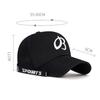 Spring Summer Letters Embroidered Ribbon Cap Young Men Women Couple Baseball Cap Sun Visor Hats Fishing Hat Peak Cap
