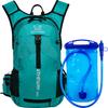 Outdoor Sport Cycling Pack Water Tank Storage Bag Helmet Hold Hydration Backpack Hiking Bike Riding Daypack Bladder Knapsack
