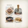 2025 304 Stainless Steel Nonstick Hamburger Press Patty Maker For Meat Patties And Thin Burgers
