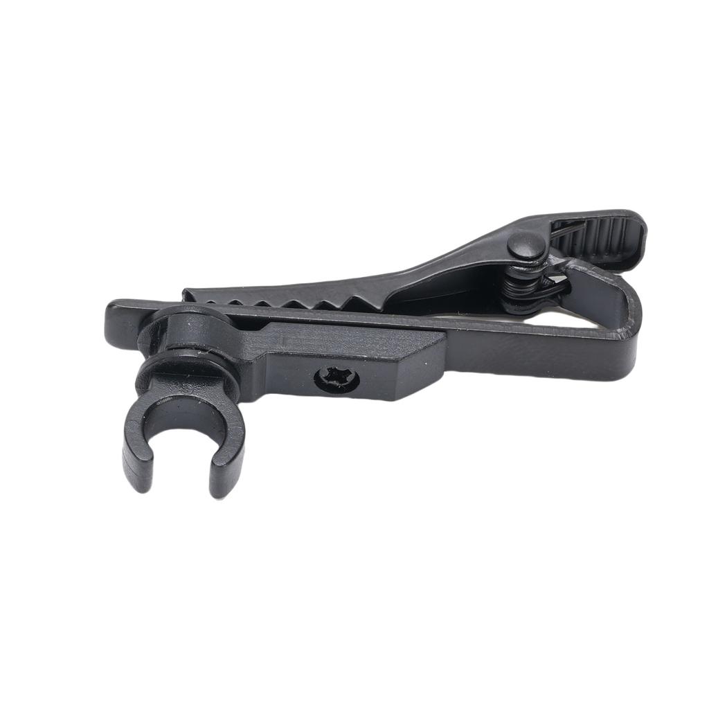 Mikrofonklemme Metall Kragenmikrofonklemme Universelle Kompatibilität Praktisches Design Multifunktionales Lavalier-Mikrofon