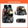 Backpack Three Piece Set Waterresistant Material For Kids