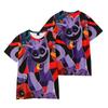 T-shirts Critters Souriants Col Rond Manches Courtes Vêtements Drôles T-shirt Unisexe Imprimé Dessin Animé Critters Souriants