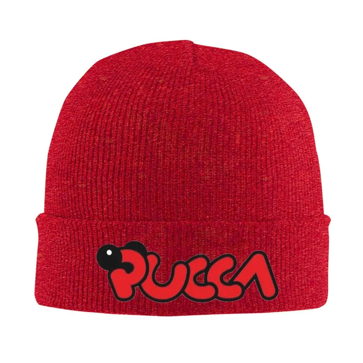 

Pucca Anime Warm Knitted Cap Winter Knit Bonnet Hat Skullies Beanies Hip Hop Caps for Unisex One Size