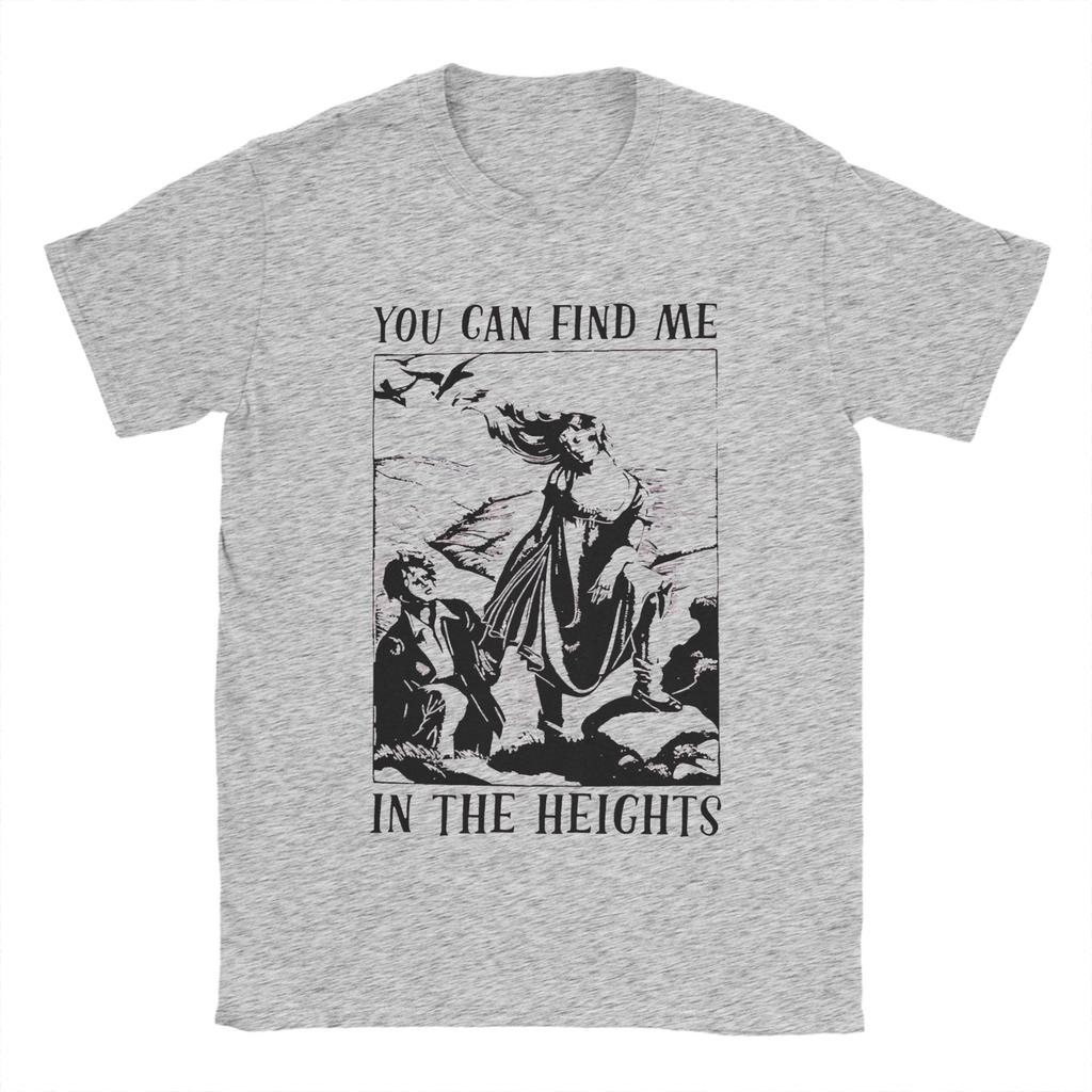 Wuthering Heights In The Heights Cotton T Shirt For Unisexs Summer Vintage TShirts O Neck Hip Hop Tees Big Size Wholesale Tops
