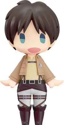 GOOD SMILE Attack On Titan Eren Yeager Plastic Painted Movable Figure HELLO! Non-Scale