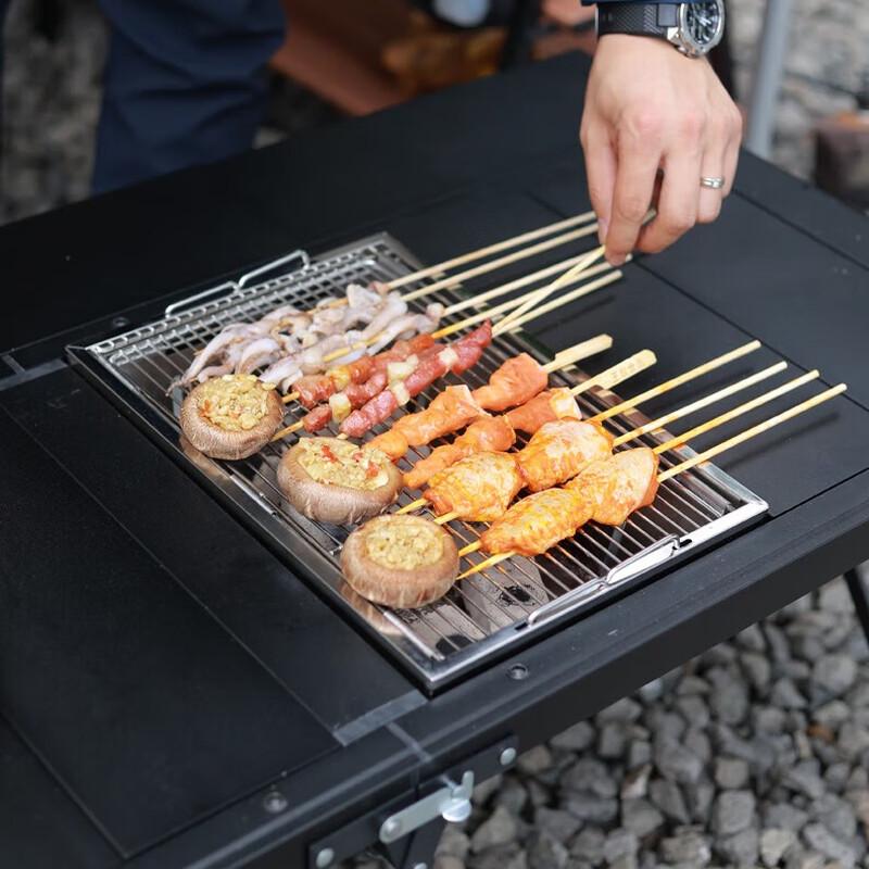 ZISIZ Portable Folding Charcoal BBQ Grill